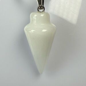 White Pendant Necklace